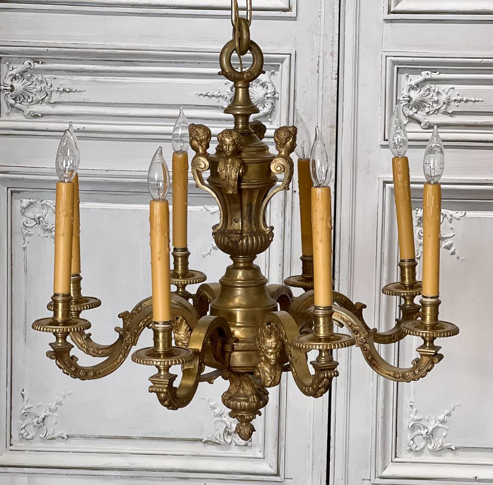 Louis Xiv Style Gilt Bronze Chandelier (1 of 7)