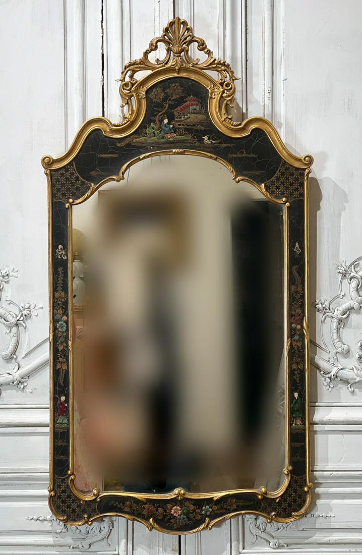 Chinoiserie Giltwood Mirror (1 of 9)