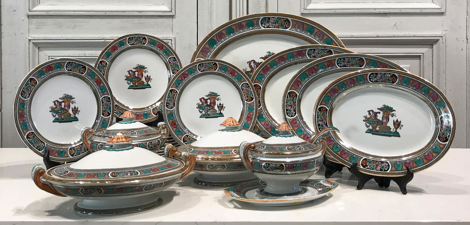 Thomas Booth Ironstone Dinner Service (1 of 11)