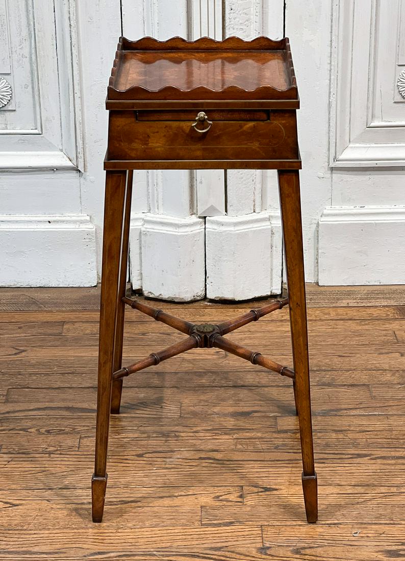 Theodore Alexander Mahogany Lamp Table (1 of 9)