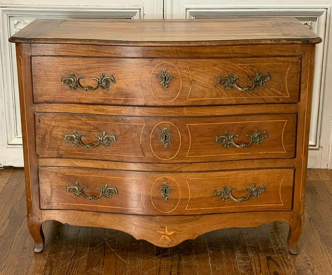 19th Century French Inlaid Commode (1 of 10)