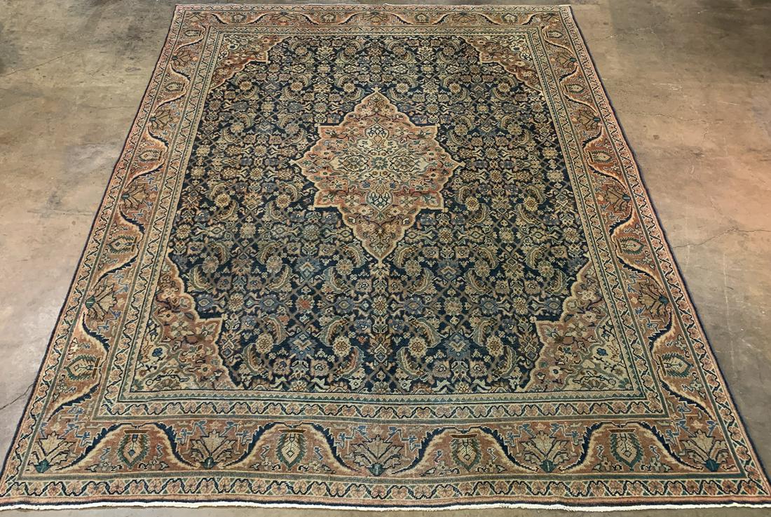 Persian Mahal Hand Knotted Wool Carpet (1 of 12)