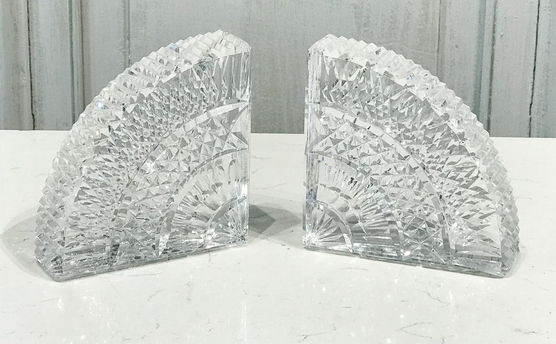 Pair Waterford Quadrant Bookends (1 of 4)