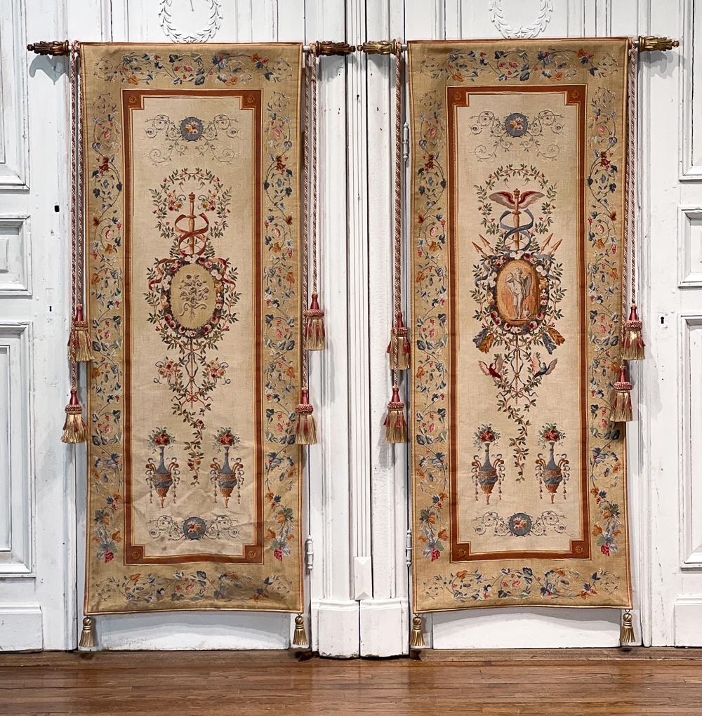 Pair Goblys Jacquard Tapestry Panels (1 of 16)