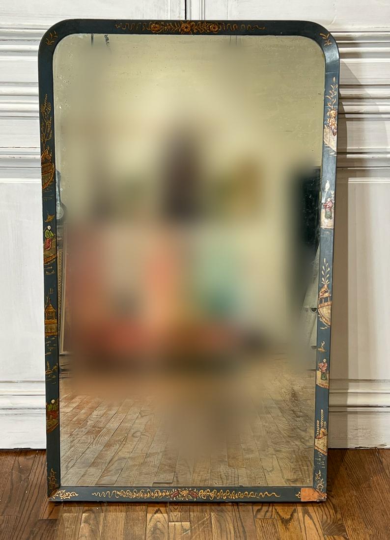 Large Vintage Chinoiserie Mirror (1 of 12)