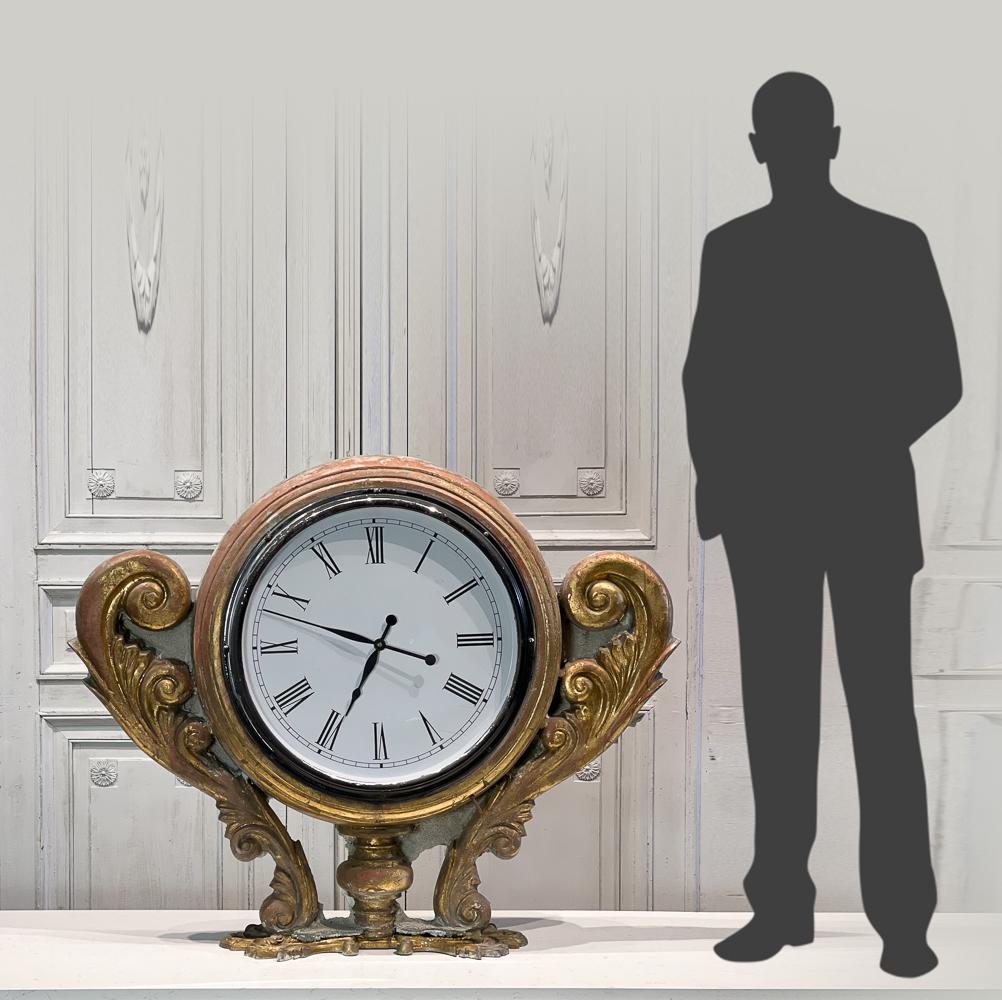 Architectural Train Station Clock (1 of 15)