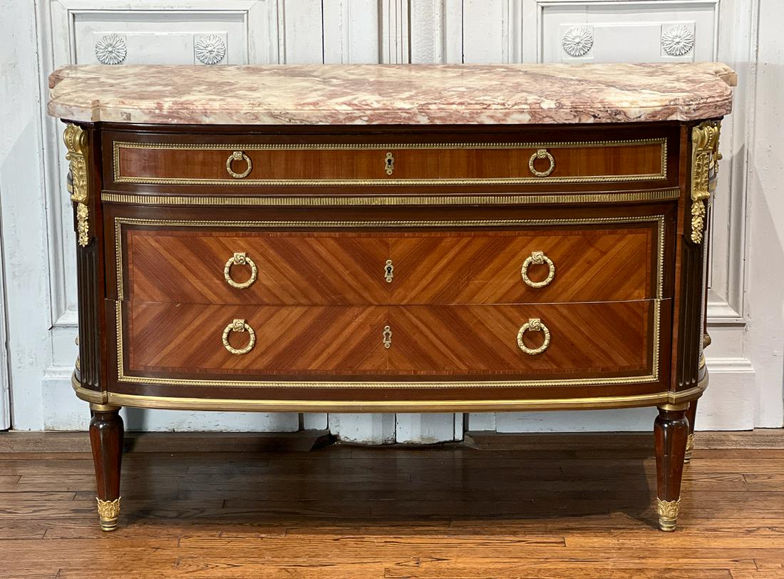 Frederic Schmit Ormolu Commode (1 of 18)