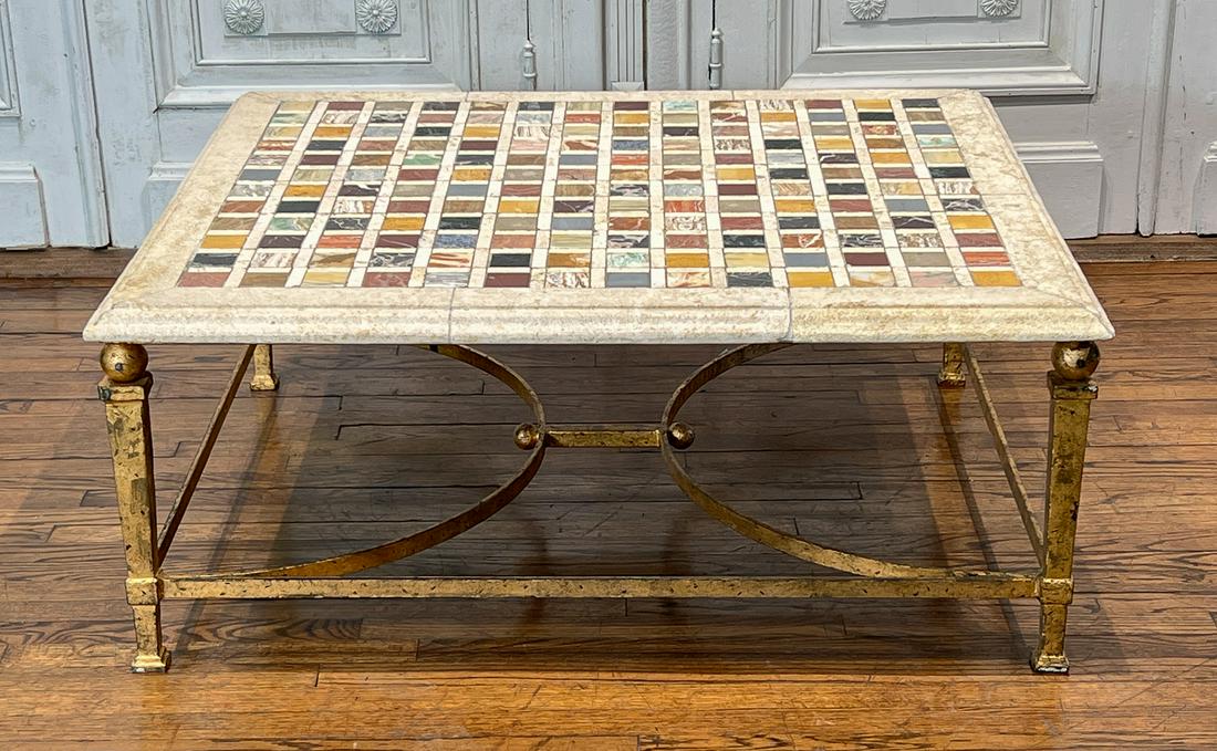 Specimen Marble Style Low Table (1 of 10)