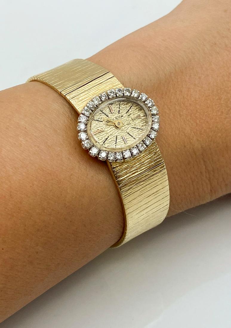 Diamond And 14k Gold Watch (1 of 3)