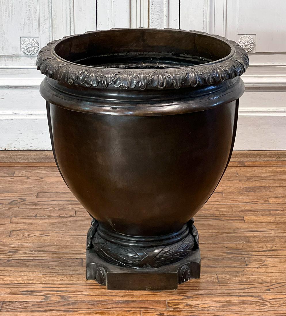 Large Empire Style Bronze Jardiniere (1 of 10)