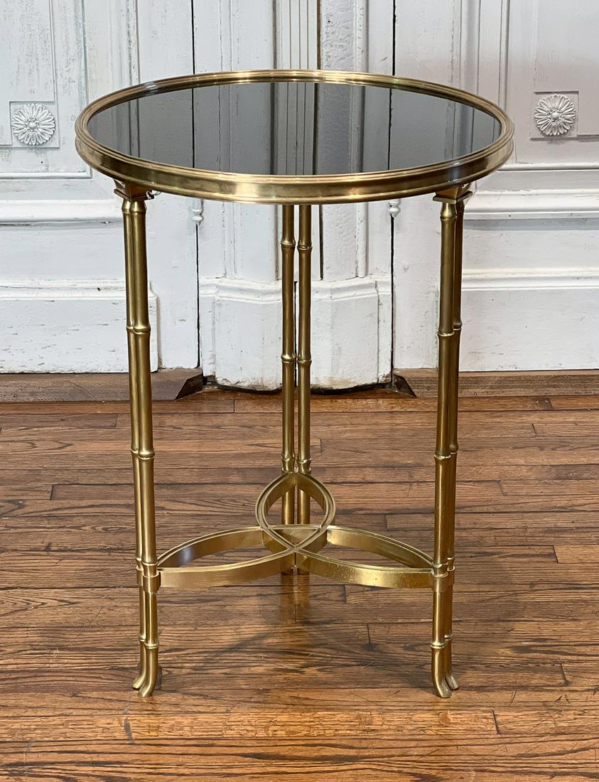 Black Granite And Gilt Bronze Gueridon (1 of 7)