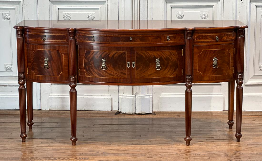 Federal Style Inlaid Mahogany Sideboard (1 of 14)