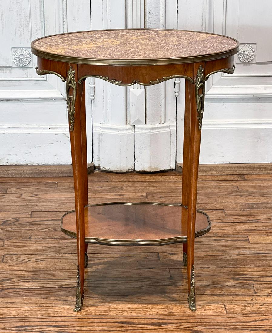 Louis XV Style Bronze Mounted Mahogany Stand (1 of 8)