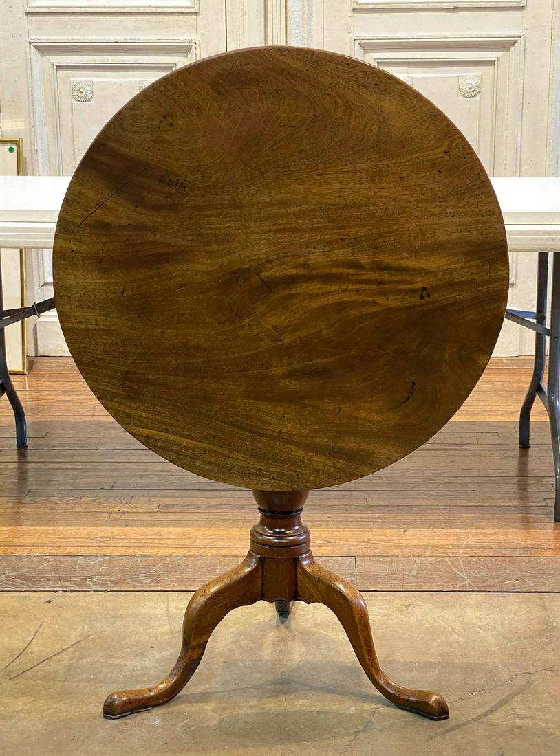 Chippendale Style Mahogany Tea Table (1 of 2)