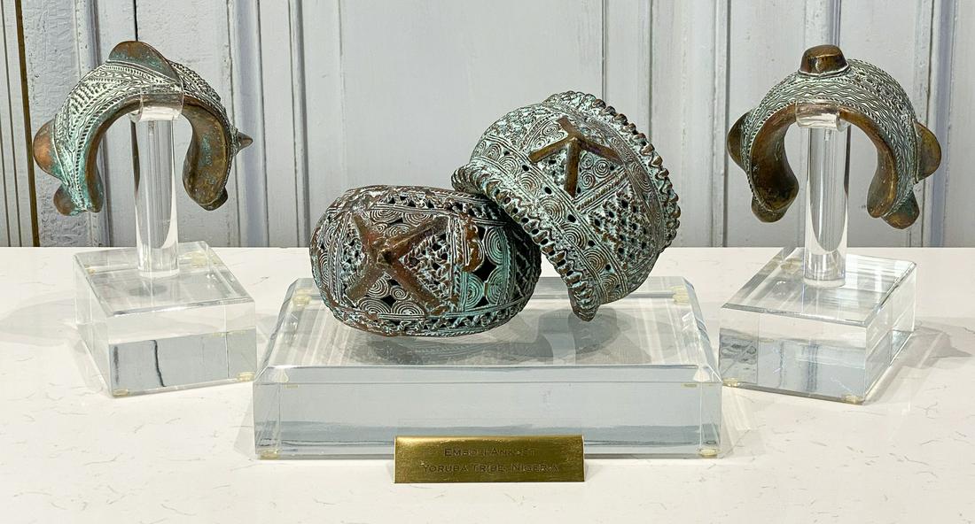 Four Emboli Anklets From Yoruba Tribe (1 of 5)