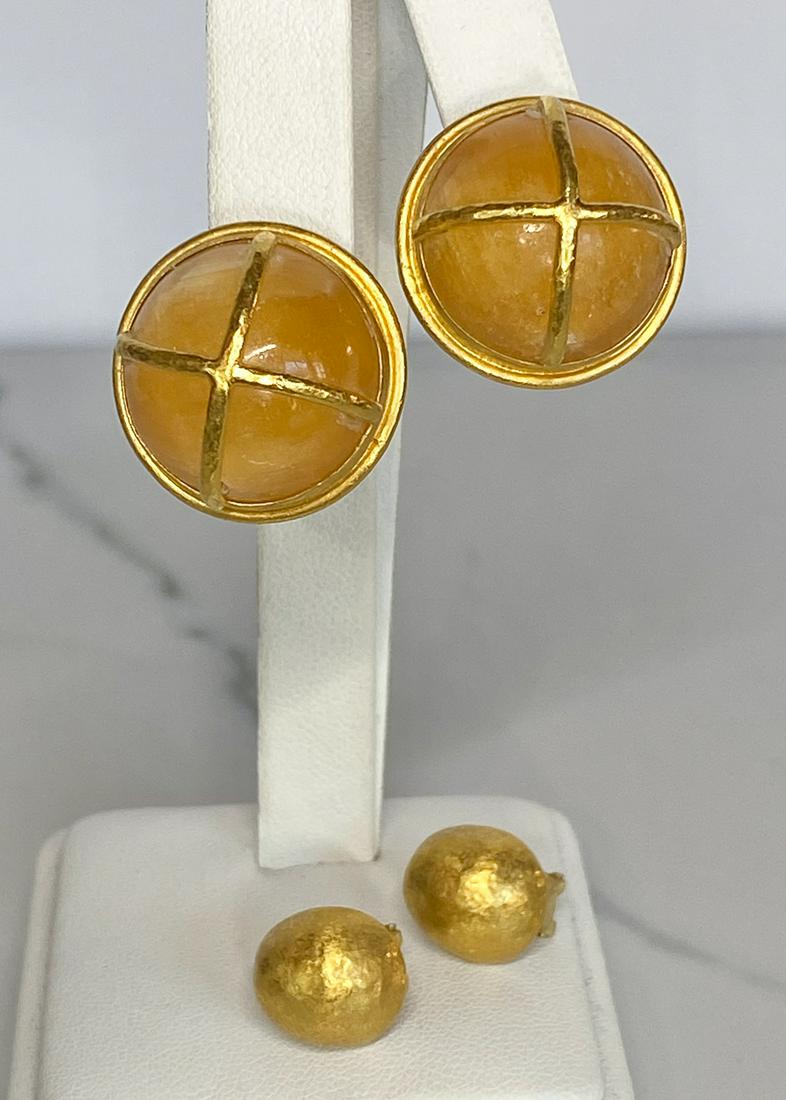 Yossi Hariri 24k Gold Earrings (1 of 4)