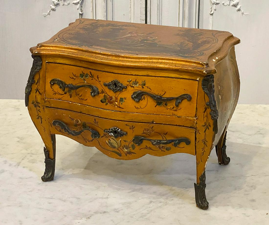 Miniature Vernis Martin Style Commode (1 of 4)