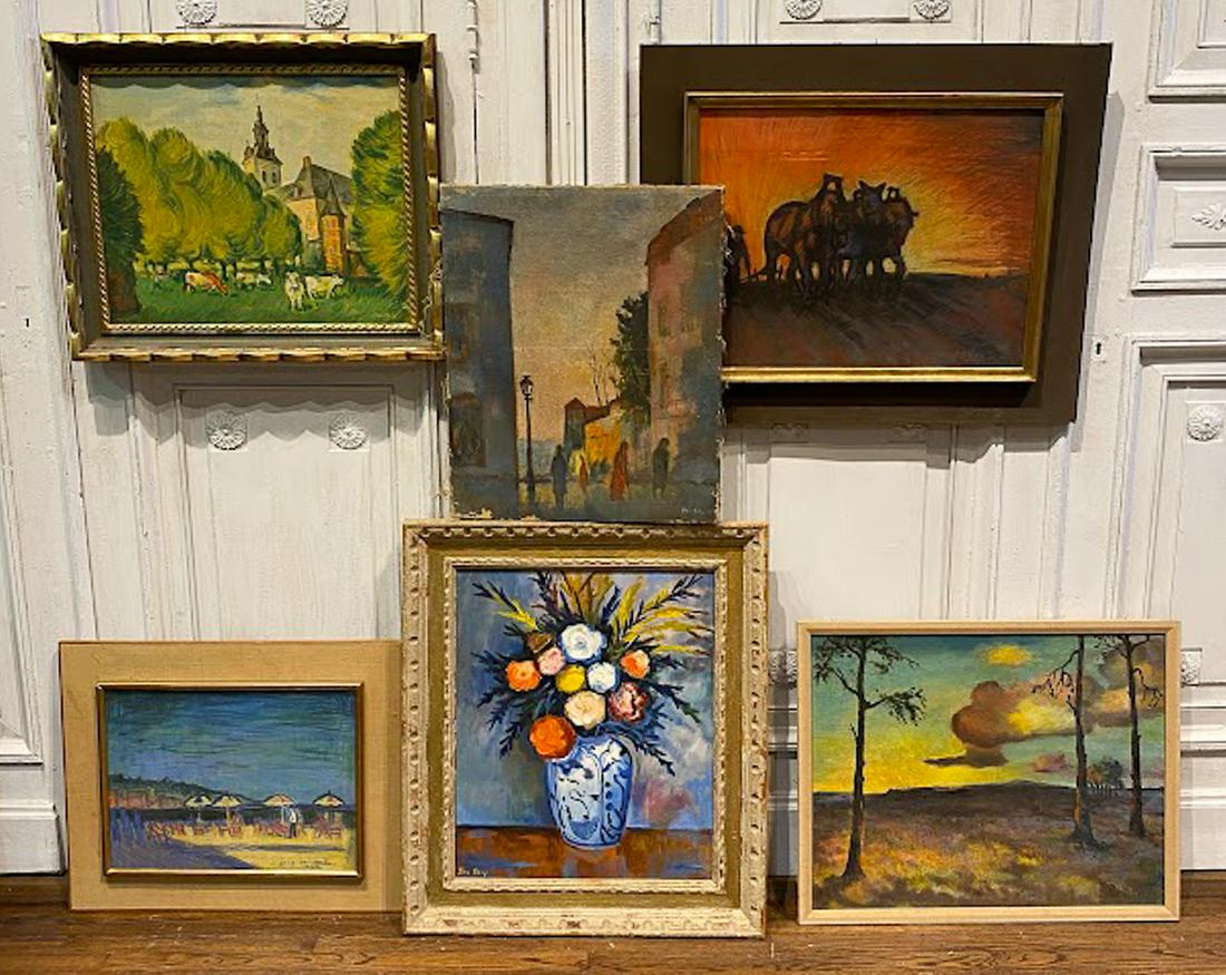 Six Works By Piet Gilles, Dutch, 1908-1995 (1 of 6)