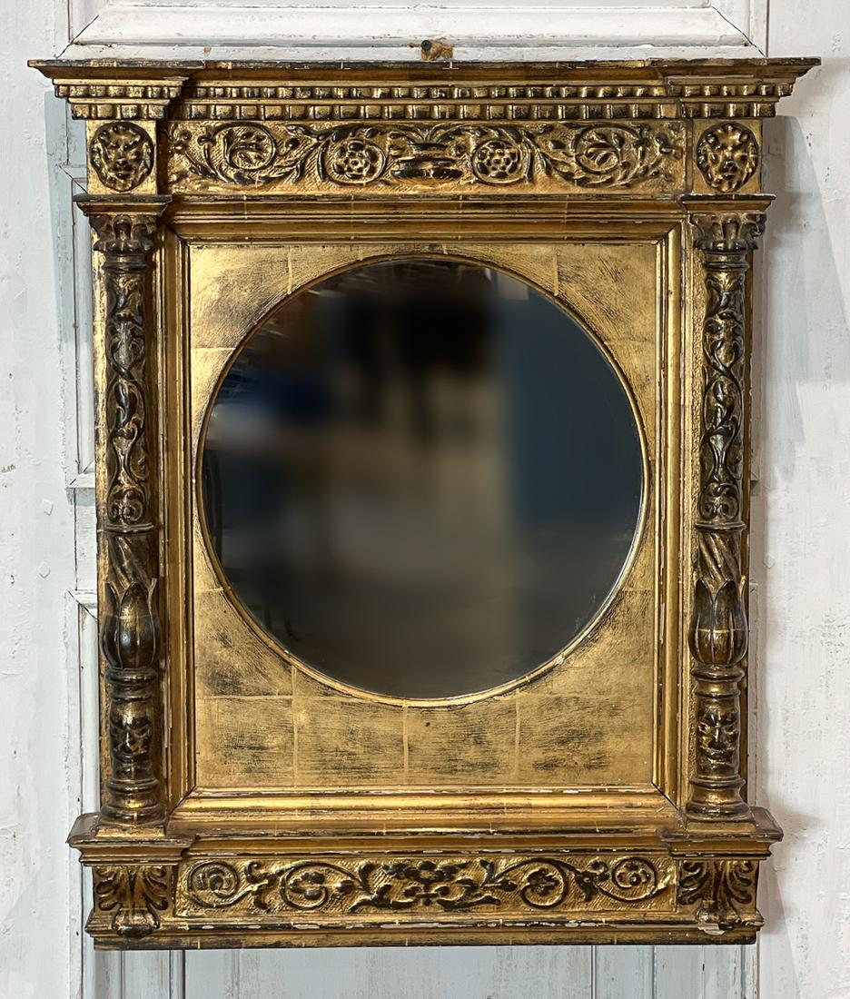 Neoclassical Style Giltwood Mirror (1 of 8)