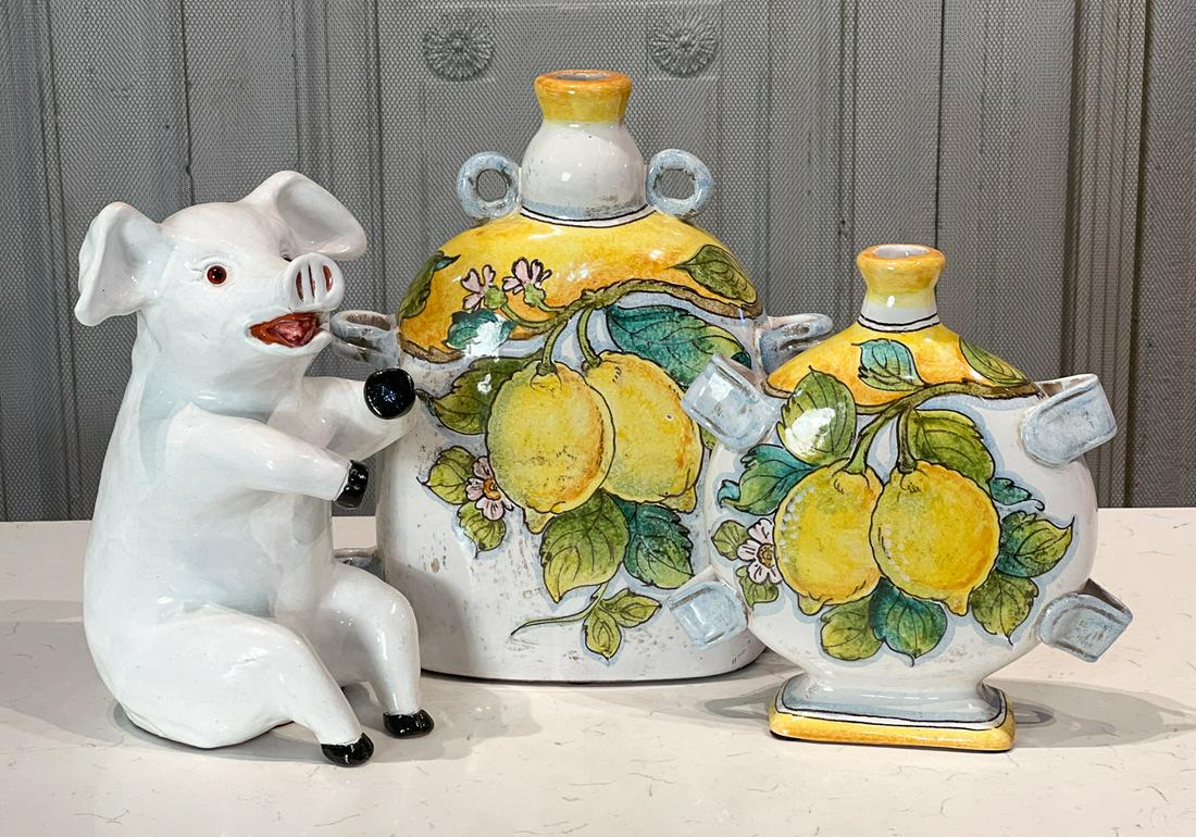 Three Majolica Earthenware Items (1 of 14)