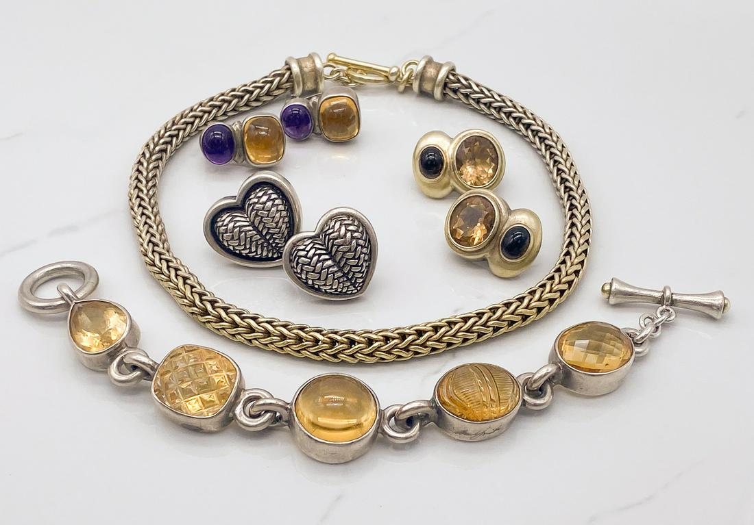 Sterling Jewelry Group Of Five (1 of 3)