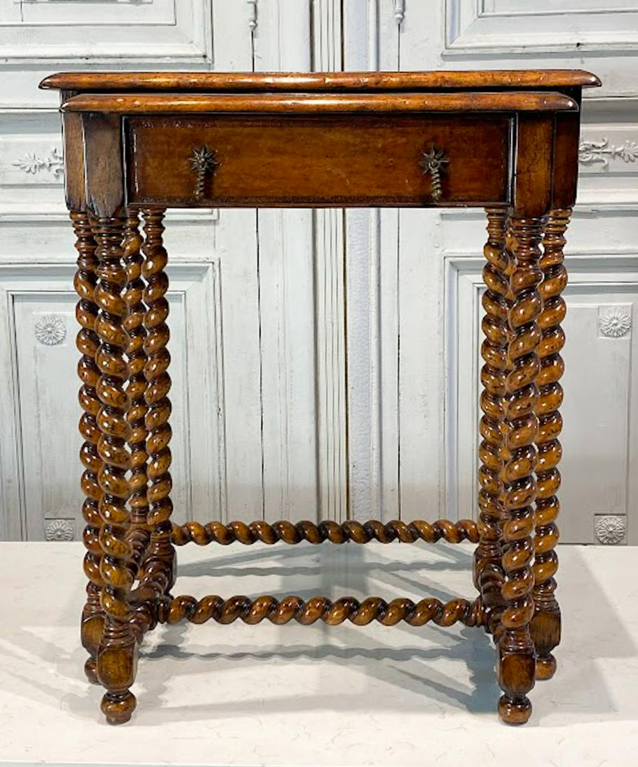 William And Mary Style Nesting Table (1 of 5)