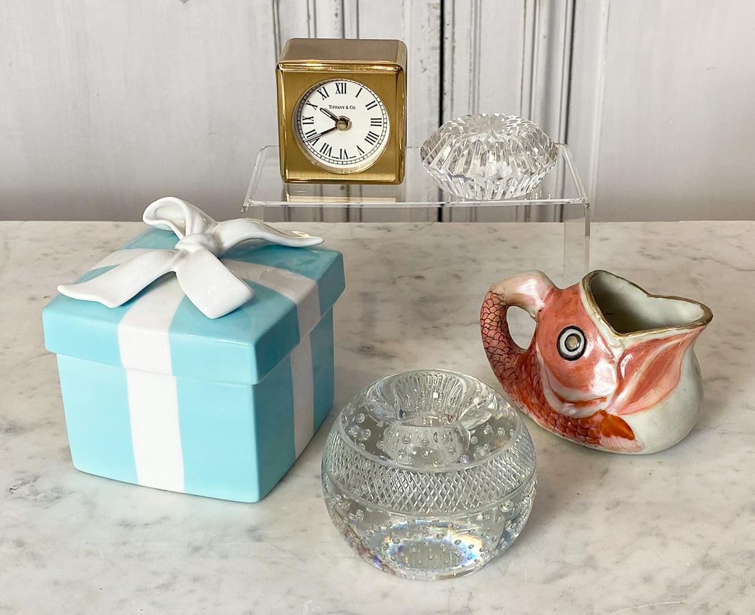 Group Of Five Desktop Articles (1 of 2)