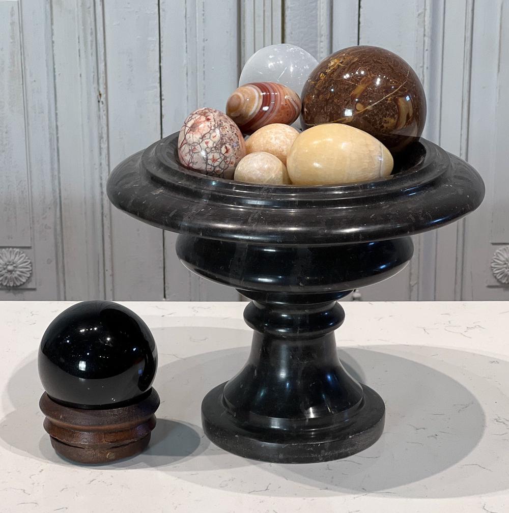Lot Of Marble And Onyx Orbs And Eggs (1 of 13)