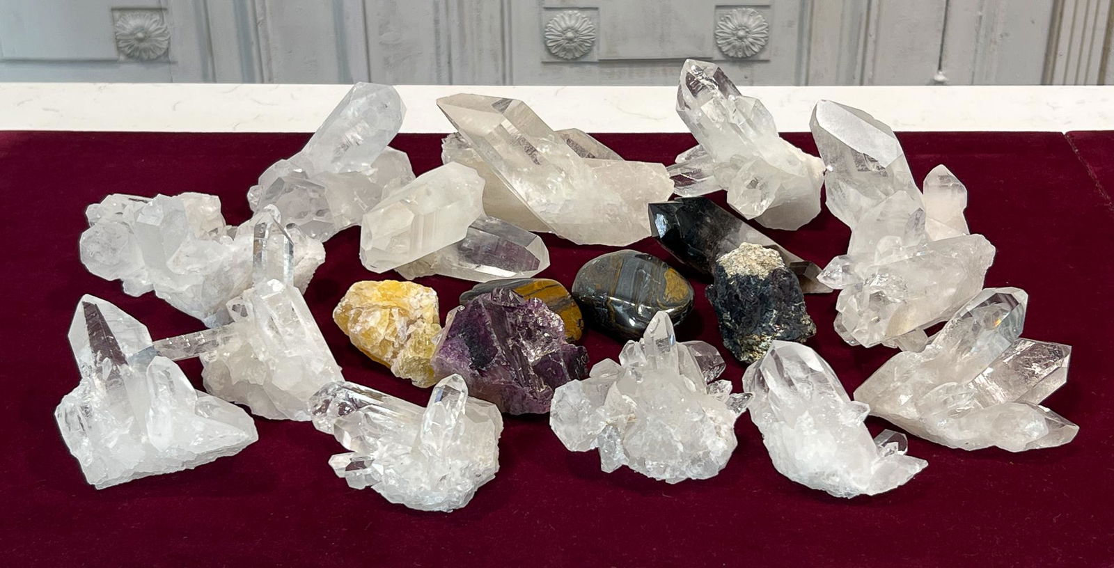 Collection Of 19 Mineral Specimens (1 of 18)