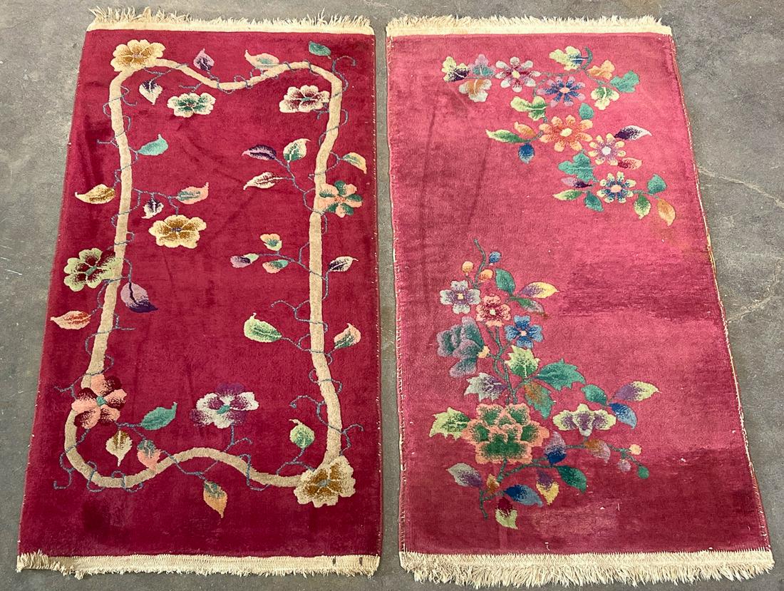 Two Art Deco Nichols Rugs, 2 x 4 (1 of 8)