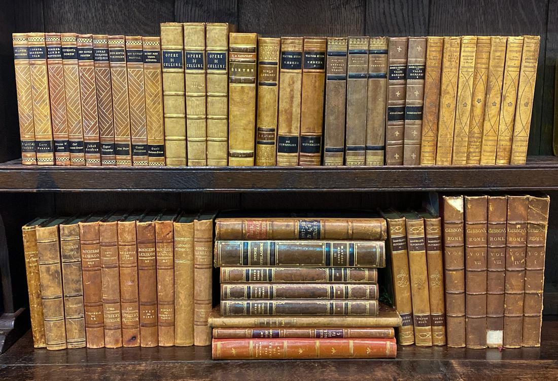 Lot Of Fifty-four Antique Books (1 of 5)