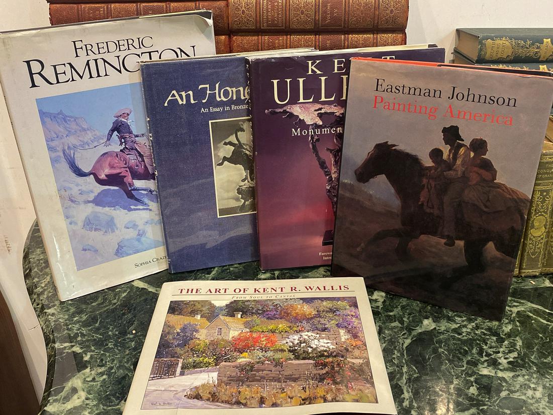 Lot Of Five Art Books (1 of 2)