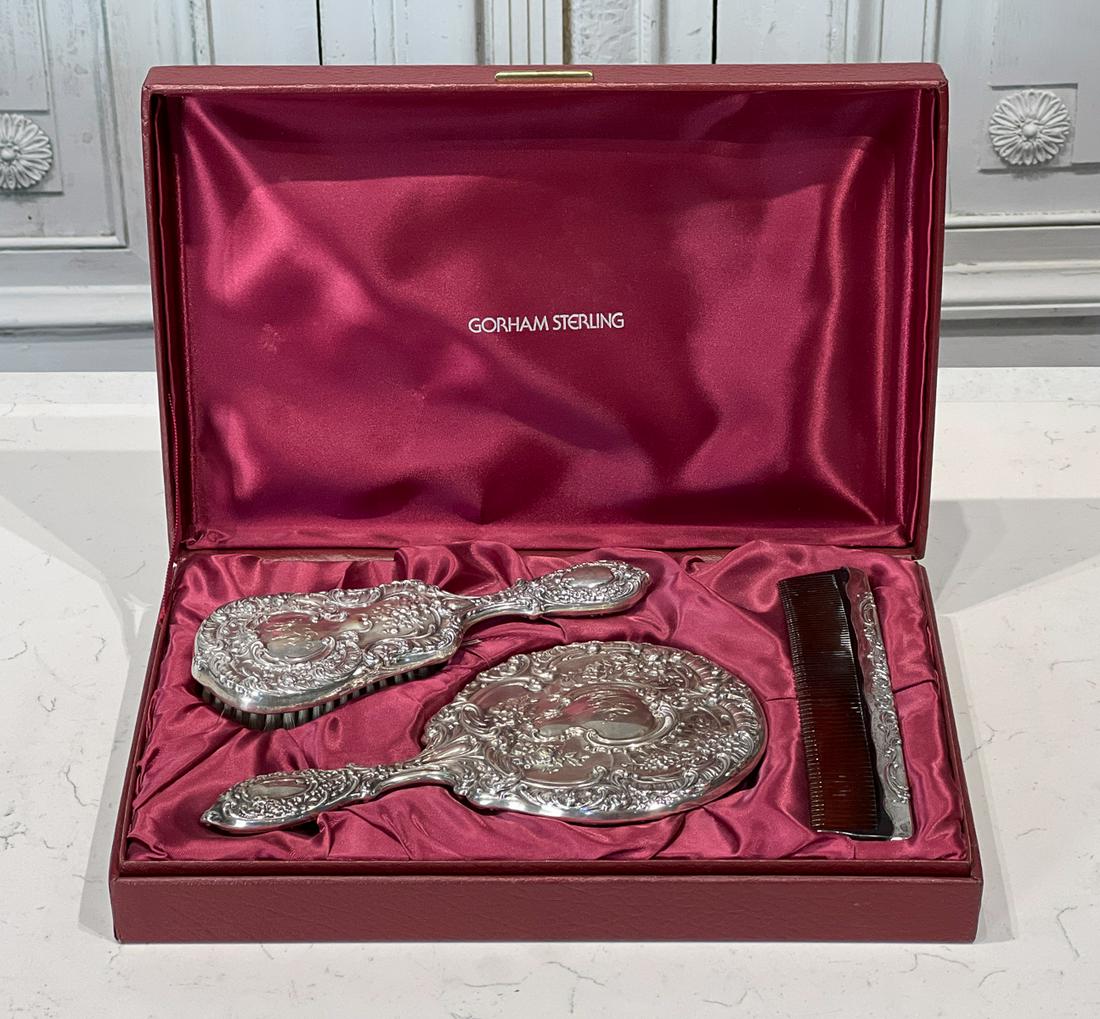 Gorham Sterling Silver Dressing Set (1 of 15)