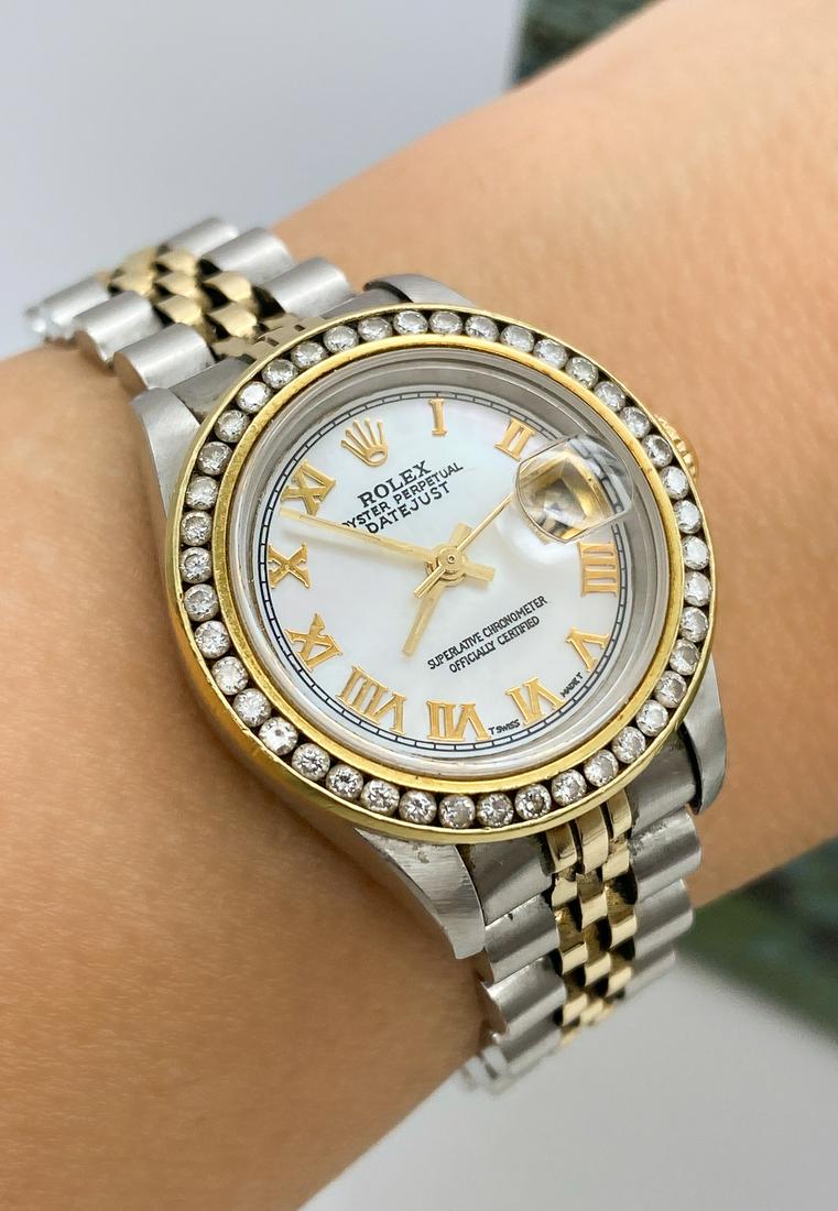 Rolex Oyster Perpetual Datejust Ladies Watch (1 of 8)