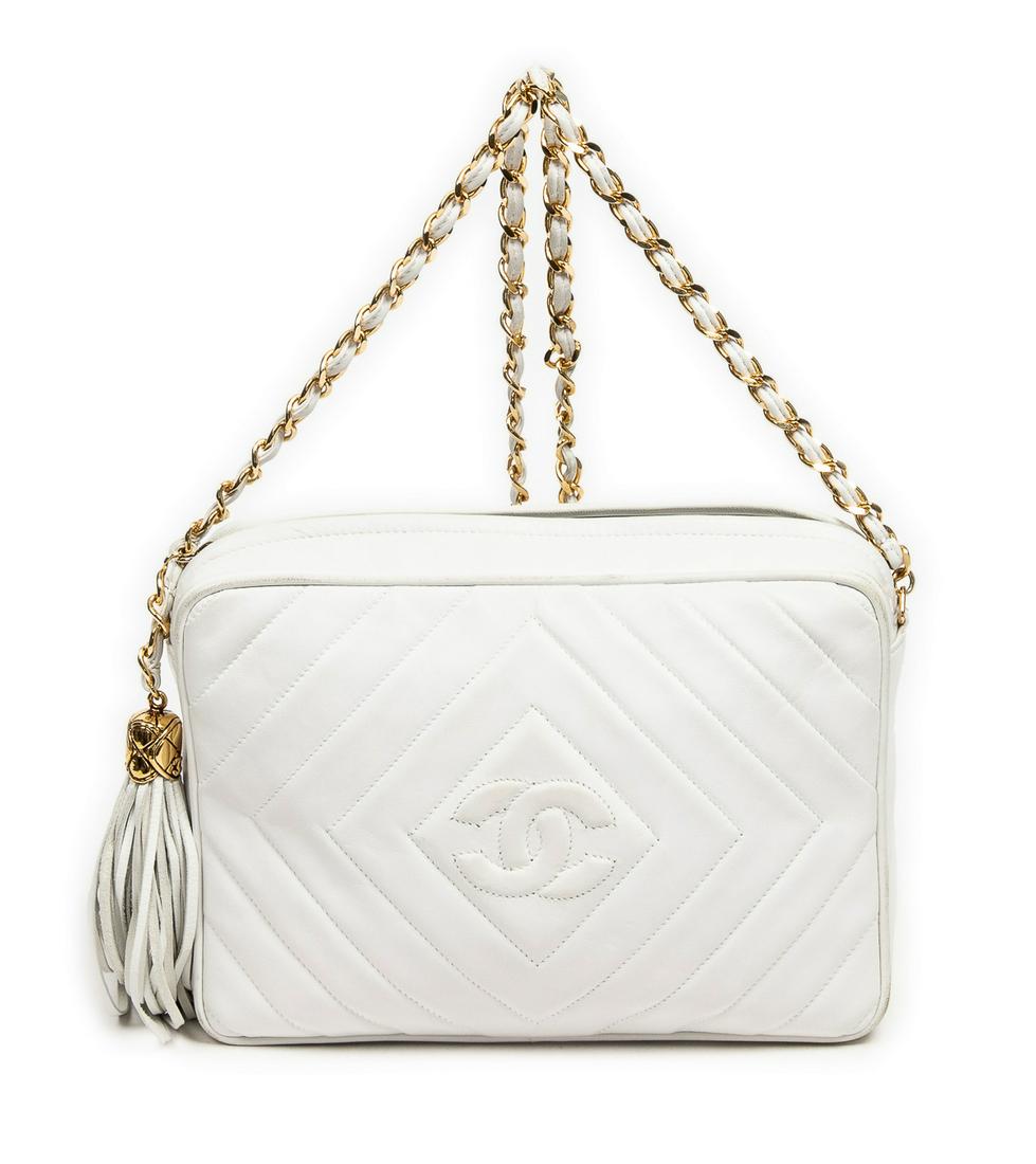 Chanel CC Vintage Tassel Camera Bag (1 of 8)