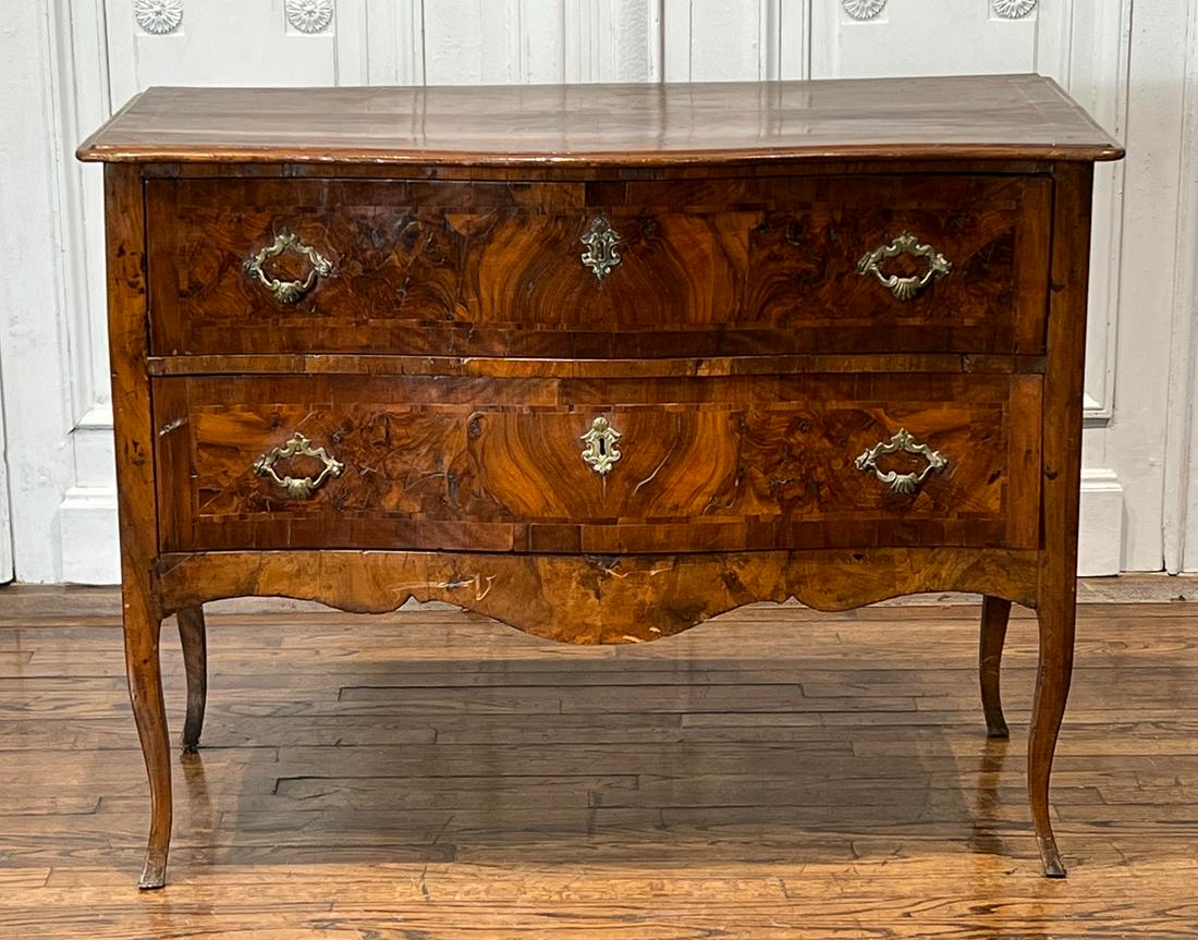 Italian Rococo Fruitwood Commode (1 of 10)