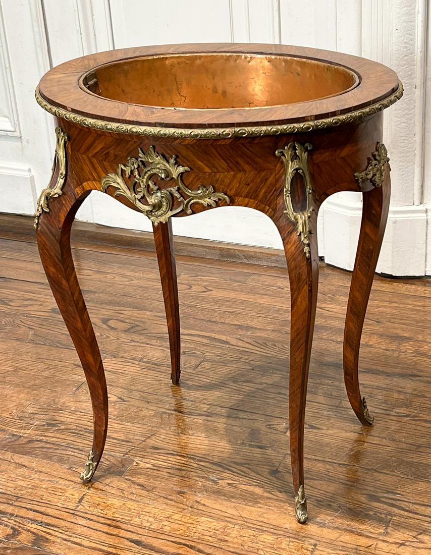 Louis XV Style Bronze And Kingwood Jardiniere (1 of 9)