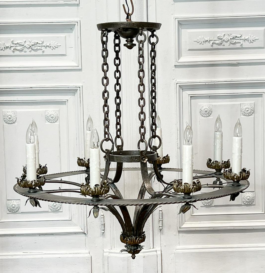 Pair Of Gothic Style Chandeliers (1 of 6)