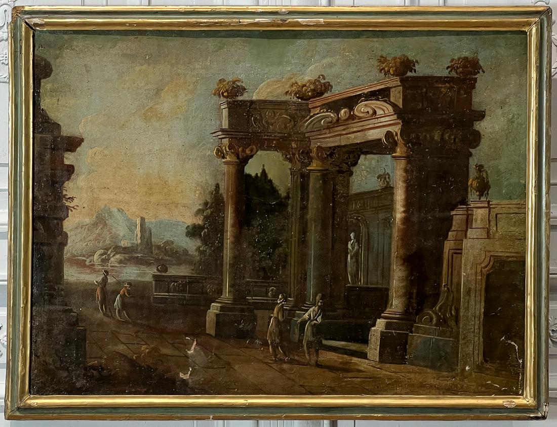 Old Master Caprice Of Roman Ruins Painting (1 of 9)