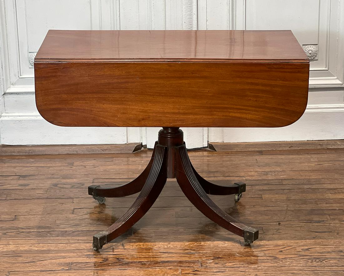 English Regency Mahogany Sofa Table (1 of 11)