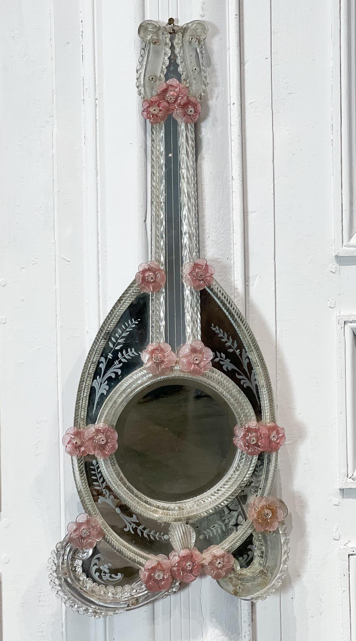 Venetian Glass Wall Mirror (1 of 10)