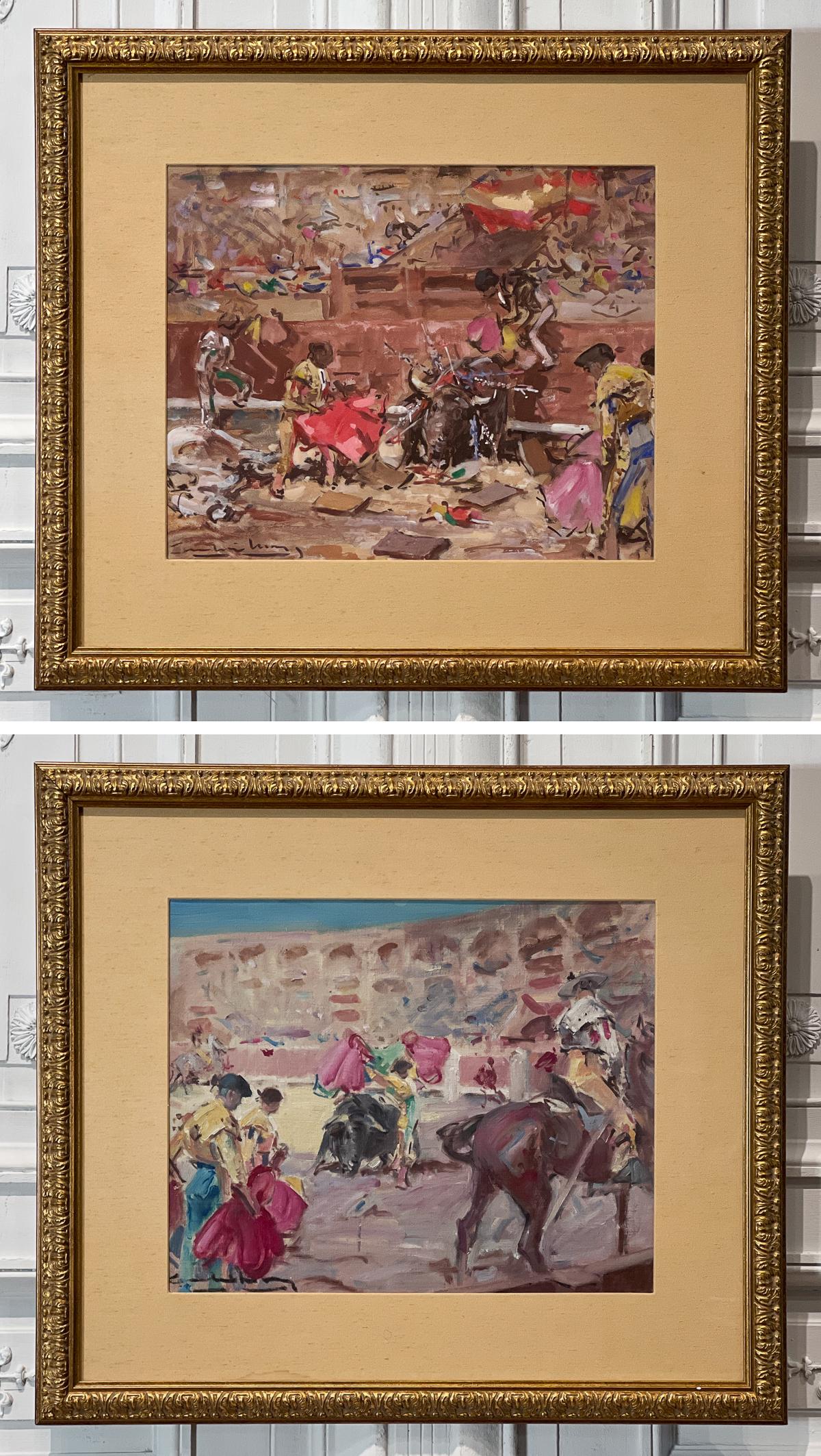 Two Bull Fight Paintings (1 of 13)