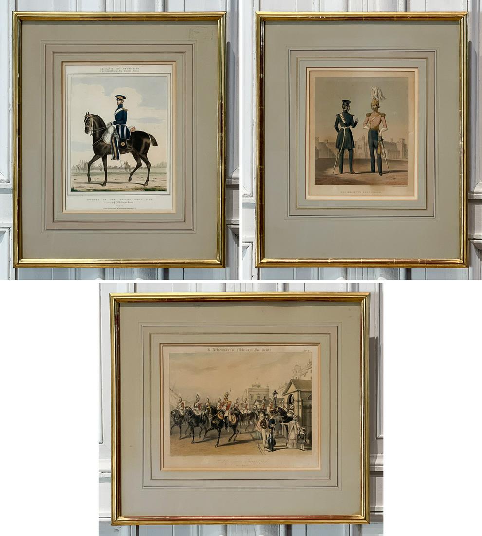 Three Framed British Military Prints (1 of 16)