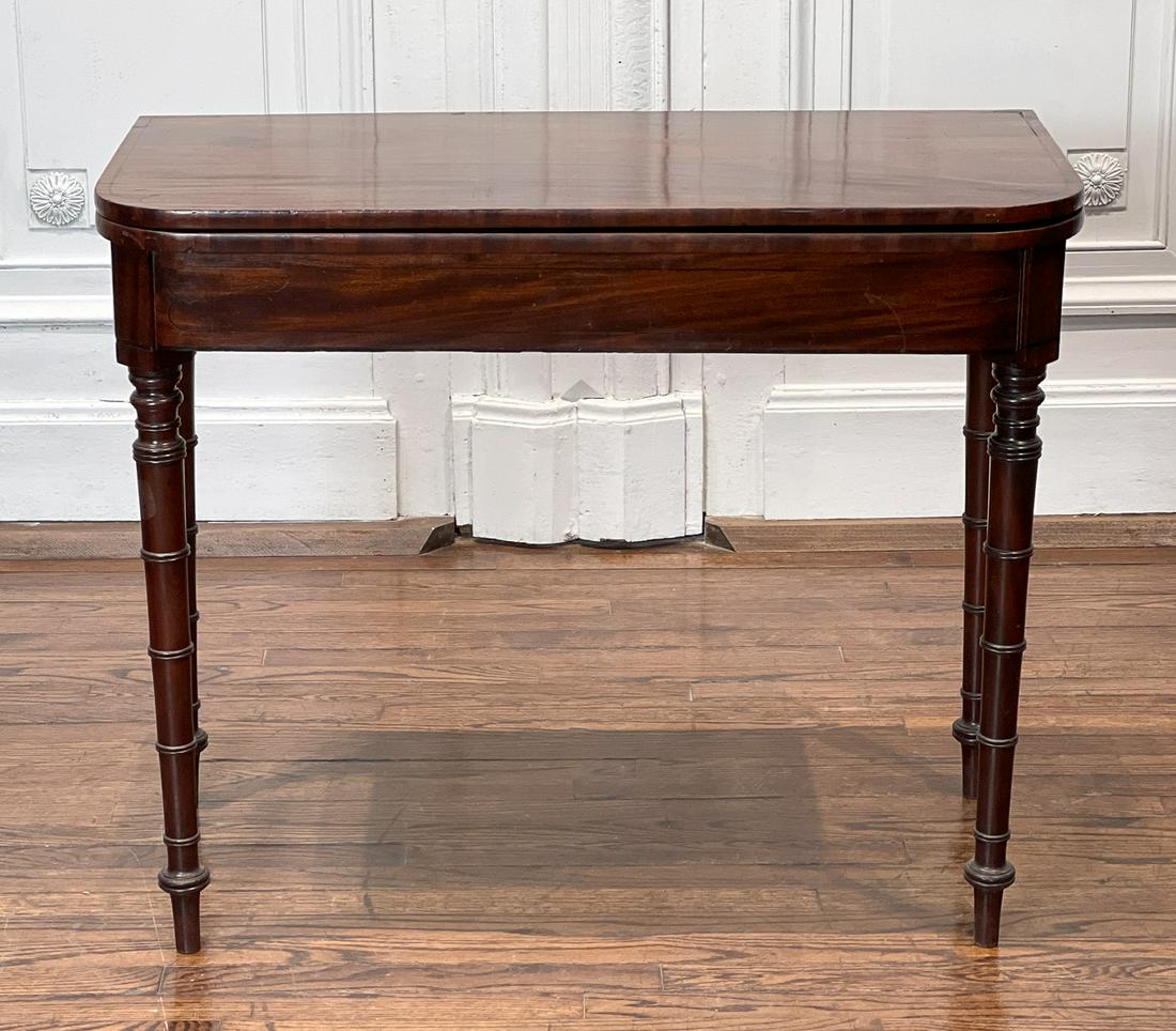 English Regency Mahogany Games Table (1 of 11)