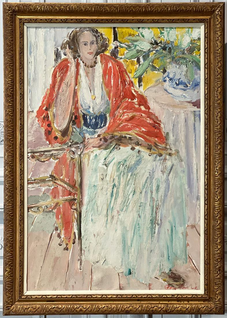 Mid-Century Modern Portrait Of A Woman, Fontaine (1 of 8)