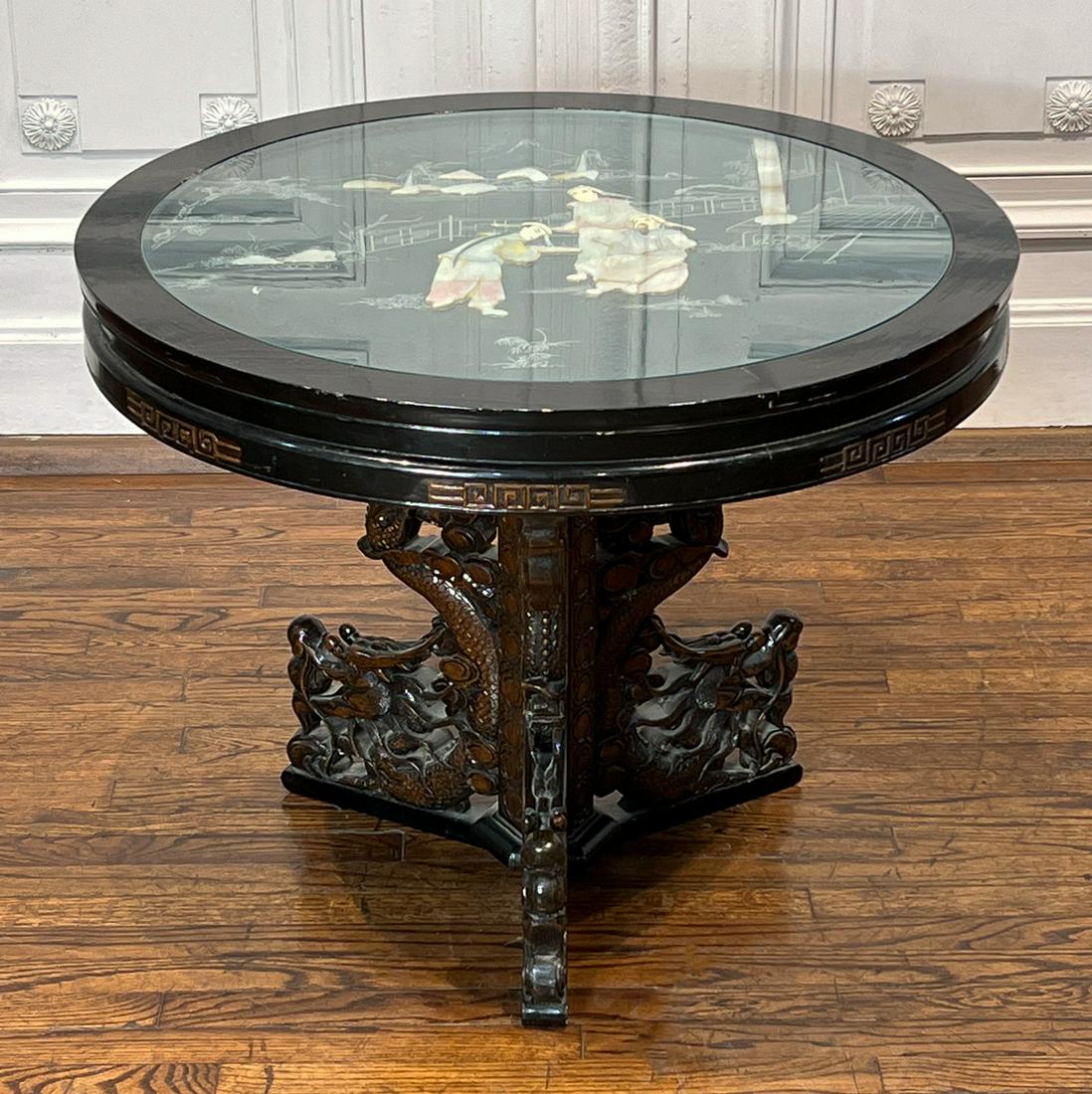 Chinese Coromandel Side Table (1 of 10)