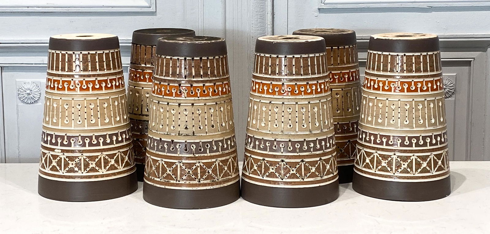 Six Beaumont Mood Outdoor Pathway Light Shades (1 of 3)