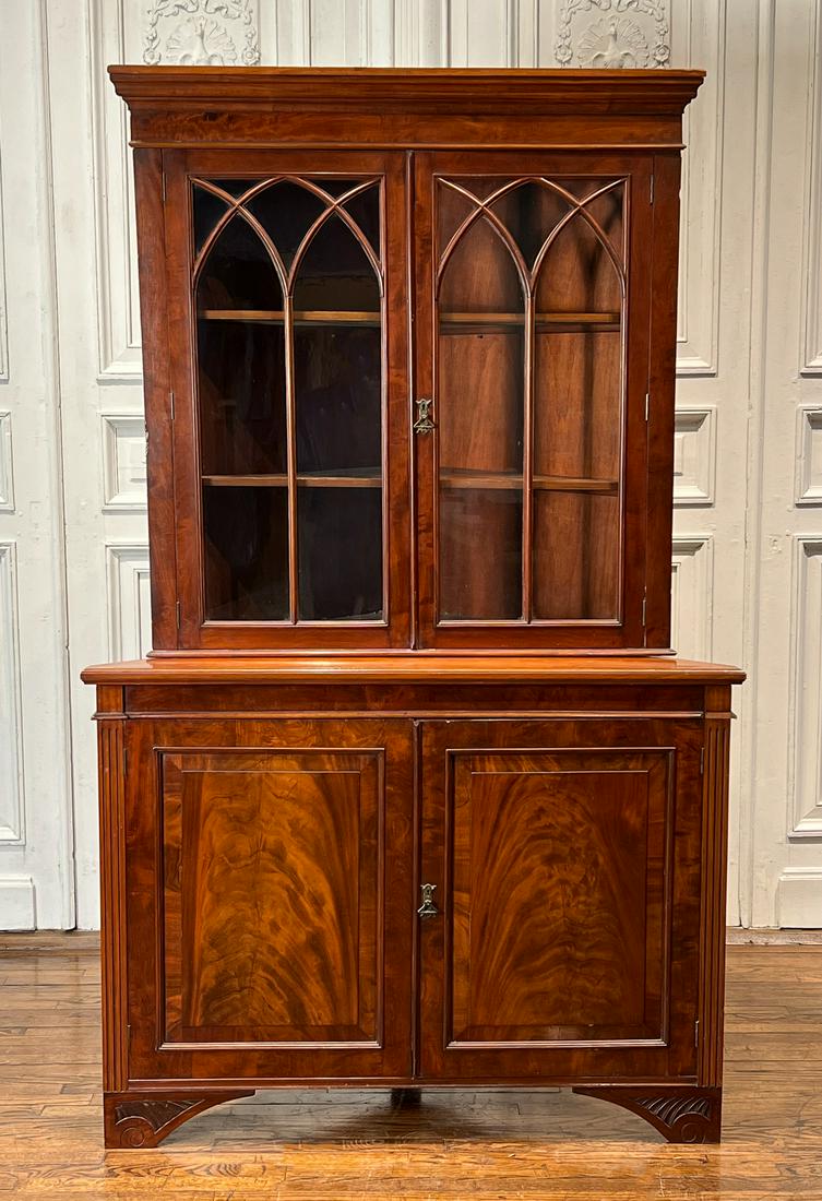 English Mahogany Corner Cabinet (1 of 9)