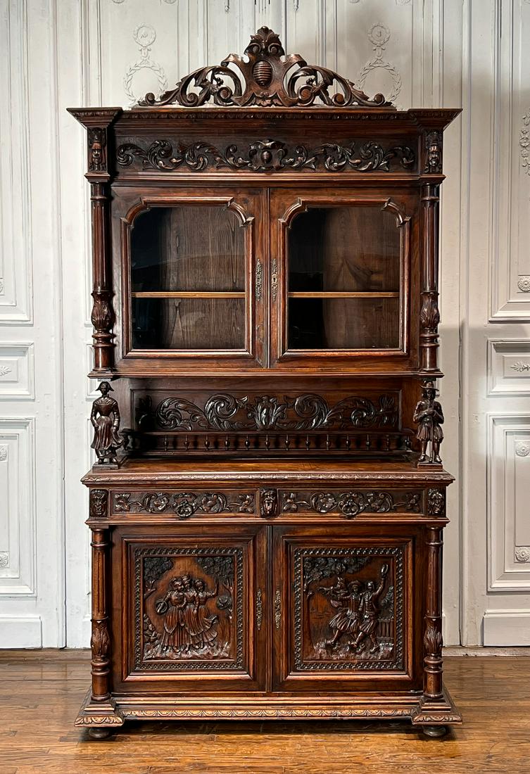 Flemish Oak Buffet A Deux Corps (1 of 15)