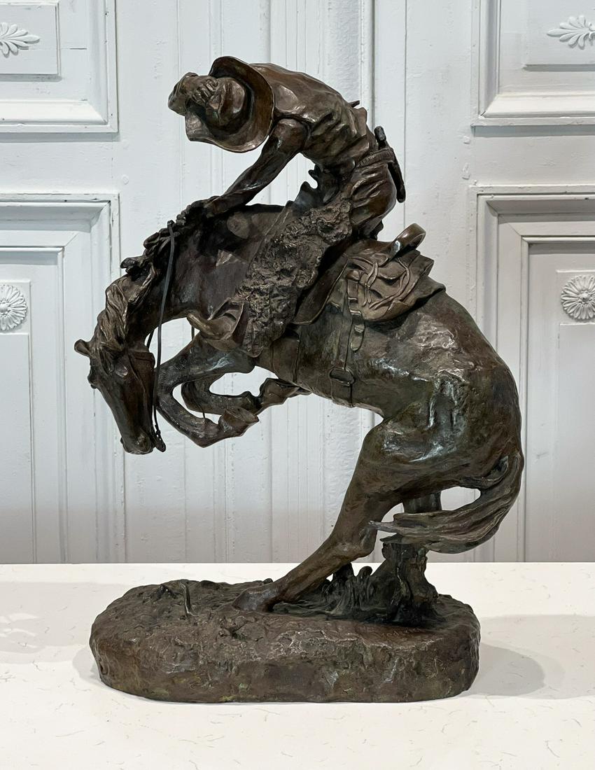 Bronco Buster Bronze After Frederic Remington (1 of 10)